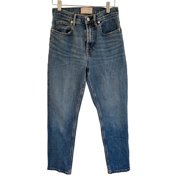 Everlane Skinny Jeans sz 26 Ankle Jeans Medium Wash - Picture 1 of 5